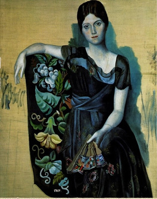 77% OFF on Canvas painting without frame - Abstract Lady Canvas Art