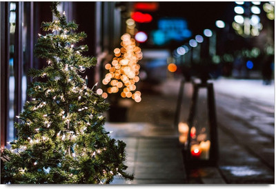 75% OFF on Amy Vintage 3D Christmas Tree Paper Print 75% OFF on Amy Vintage 3D Christmas Tree Paper Print