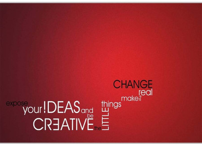 37% OFF on Expose Your Ideas Poster (18 x 12 Inches) by Shopkeeda Paper Print