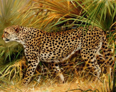 80% OFF on Holicshop Many Tiger Canvas Pianting without Frame Canvas Art