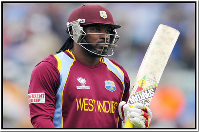 66% OFF on Chris Gayle Poster Paper Print