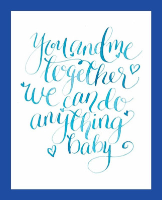 60% OFF on Painting Mantra Framed - You And Me Together Paper Print