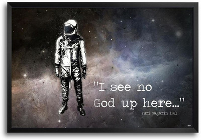 53% OFF on Yuri Gagarin Space Fp00004287 Framed Photographic Paper