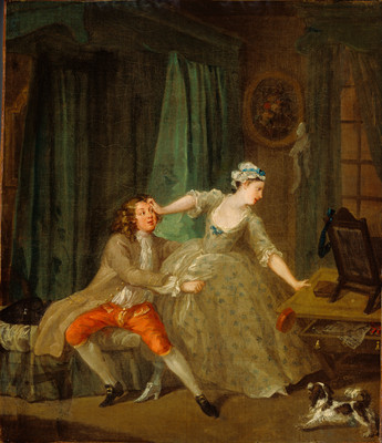 7% OFF on Before By William Hogarth English Fine Art Print