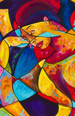 79% OFF on Mesleep Modern Art Painting Without Frame Canvas Art