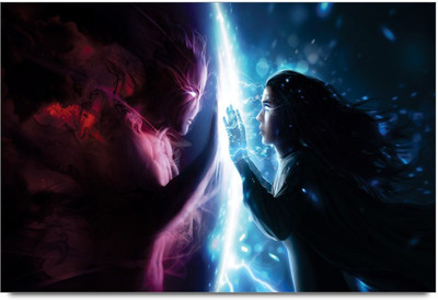 75% OFF on Amy 3d Illution 2 World Girl 3D Poster