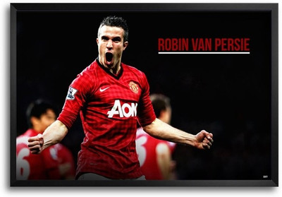 74% OFF on Robin Van Persie Fp00003977 Framed Photographic Paper