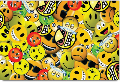 34% OFF on Amy Smiley Emotions 3D Poster