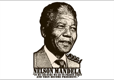 75% OFF on Nelson MandelaPoster (18 x 12 Inches) by Shopkeeda Paper Print