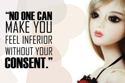 62% OFF on StyBuzz no one can make you girl poster Photographic Paper