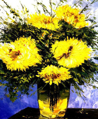 80% OFF on Holicshop Flower Canvas Pianting without Frame Canvas Art