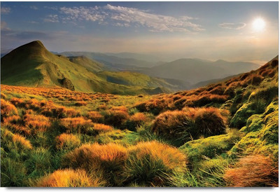 34% OFF on Amy Beautiful Mountain Grass Scenery Paper Print 34% OFF on Amy Beautiful Mountain Grass Scenery Paper Print