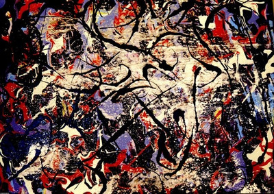 11% OFF on Wonder Images Abstract Grunge with Back Framing Canvas Art