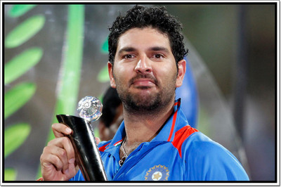 68% OFF on Yuvraj Singh Poster Paper Print