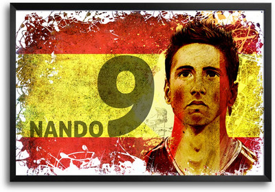 46% OFF on Shopmantra José Torres Portugal Football Laminated Frame Poster Paper Print