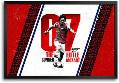 46% OFF on Shopmantra Tomas Rosicky Footballer The Gunner Laminated Frame Poster Paper Print