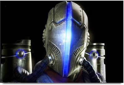 34% OFF on Amy 3D Neon Mask Man Paper Print 34% OFF on Amy 3D Neon Mask Man Paper Print