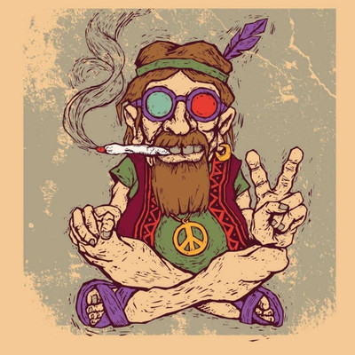 40% OFF on Peace Baba Pin Up Paper Print
