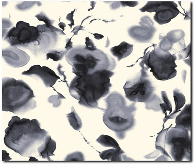 69% OFF on Stybuzz Grey and White Frameless Canvas Art