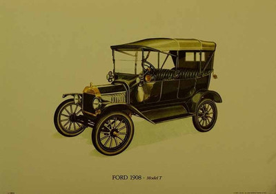 55% OFF on Ford 1908- Model T Fine Art Print 55% OFF on Ford 1908- Model T Fine Art Print