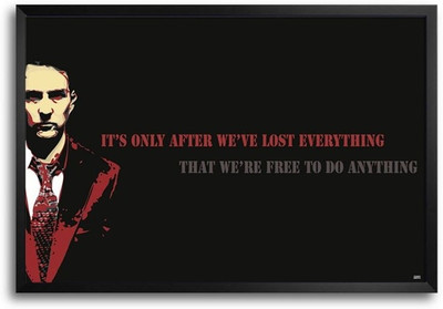 53% OFF on Fight Club Fp00003840 Framed Photographic Paper