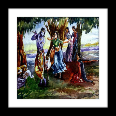 33% OFF on Thousnad Brushes Frameless RD-18: Shri Krishna 8