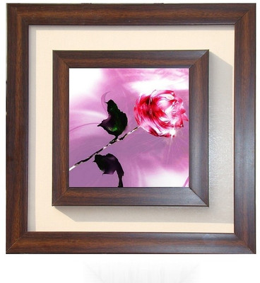 26% OFF on Lila Painting DVL- M- 200 With Wooden Frame Canvas Art