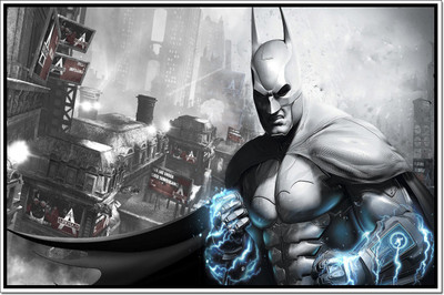 66% OFF on Batman Poster Paper Print