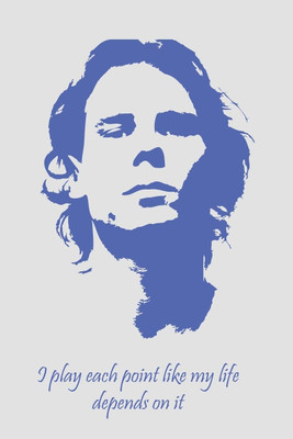 75% OFF on Rafael Nadal Quote Photographic Paper