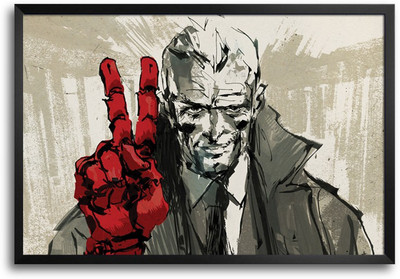 46% OFF on Red Hand Video Gaming Character Laminated Framed Paper Print 46% OFF on Red Hand Video Gaming Character Laminated Framed Paper Print
