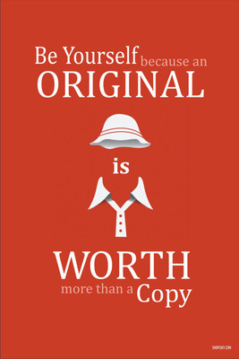 16% OFF on Poster - Be Yourself Paper Print 16% OFF on Poster - Be Yourself Paper Print