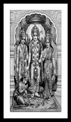 37% OFF on Shri Ram Laxman And Sita Fine Art Print 37% OFF on Shri Ram Laxman And Sita Fine Art Print