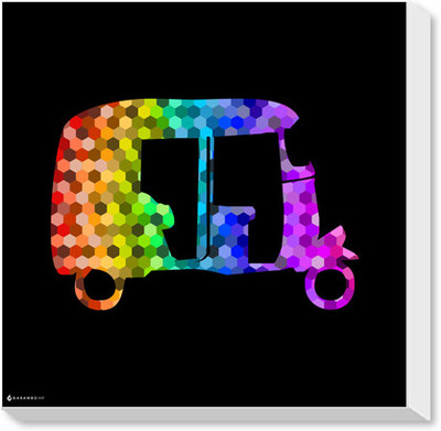 Indian Auto Canvas Art