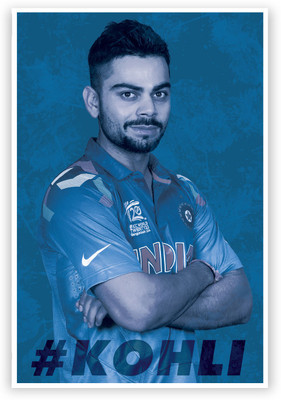 37% OFF on PosterGuy Virat Kohli Attitutde Graphic Illustration Paper Print