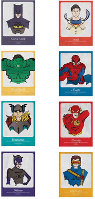 37% OFF on SPOILT - My Favourite Superheroes Collection Paper Print 37% OFF on SPOILT - My Favourite Superheroes Collection Paper Print