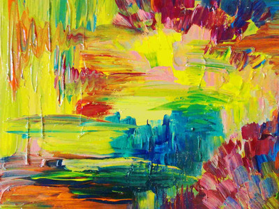 47% OFF on Painting without Frame Art Abstract-5 (34X22) Canvas Art