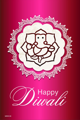 16% OFF on Poster - May You Be Blessed With Happiness And Well Being To Last Through The Year. Happy Diwali Paper Print