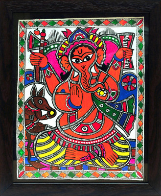 36% OFF on Ganesh Canvas Art