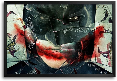 46% OFF on ShopMantra Batman and Joker Laminated Frame Poster Paper Print 46% OFF on ShopMantra Batman and Joker Laminated Frame Poster Paper Print