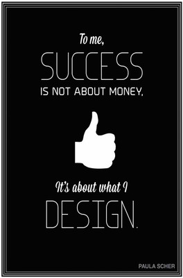 73% OFF on Artmagik Success is Design Fine Art Print