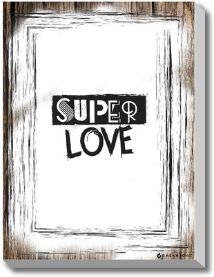 Super Love Canvas Art