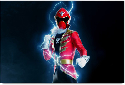34% OFF on Power Rangers Super Megaforce Red Ranger Paper Print 34% OFF on Power Rangers Super Megaforce Red Ranger Paper Print