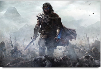 53% OFF on Gamer Devil War Laminated Poster Paper Print