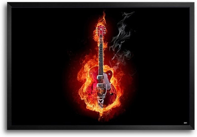 53% OFF on Music Instruments Fp00004613 Framed Photographic Paper