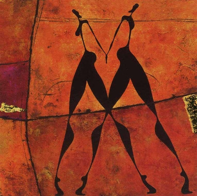 55% OFF on Shadow Art ? Two Ladies Fine Art Print