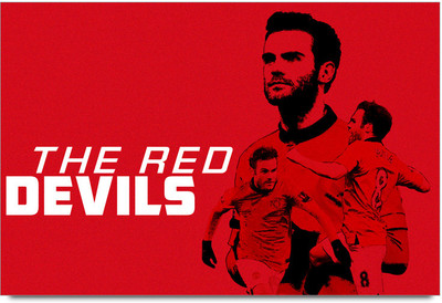 53% OFF on ShopMantra Juan Mata manchester United Football Poster Paper Print