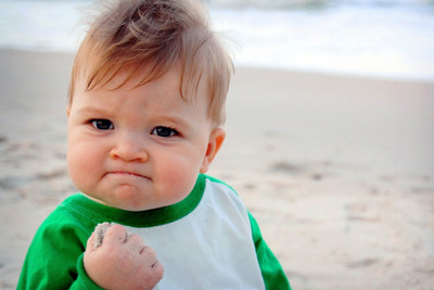 46% OFF on Child's Love - Success Kid Paper Print