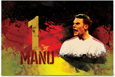 53% OFF on ShopMantra Manuel Neuer Germany Football Poster Paper Print