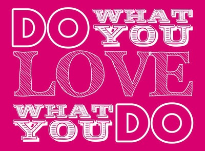 37% OFF on Do What You Love Darling Pink Paper Print 37% OFF on Do What You Love Darling Pink Paper Print