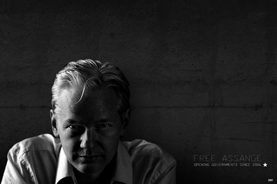 64% OFF on Julian Assange Photographic Paper
